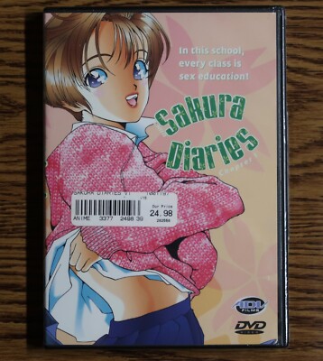 Sakura Diaries: Chapter 1 (DVD, 2000) ADV Films Animation 3 Episodes BRAND NEW