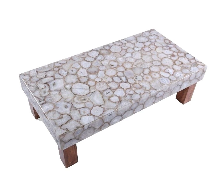 Mesas de Salón Art Deco de Vidrio