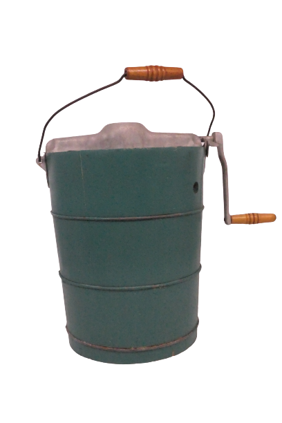 Sorbetière White Mountain 4 Quarts – 1923, Manivelle Triple Action, Bois Et Métal