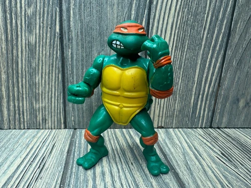 Vtg 1988 Teenage Mutant Ninja Turtles TMNT -Michelangelo- Loose NO ACCESSORIES