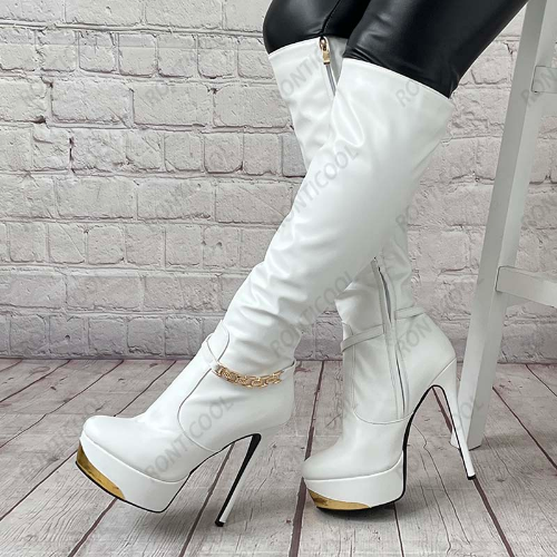 ZOFIE – HIGH HEEL BOOTS WITH SIDE ZIPPER