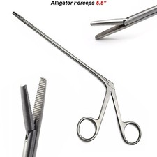 Alligator Ear Crocodile Forceps Serrated Tip ENT Surgery Surgical Instruments CE