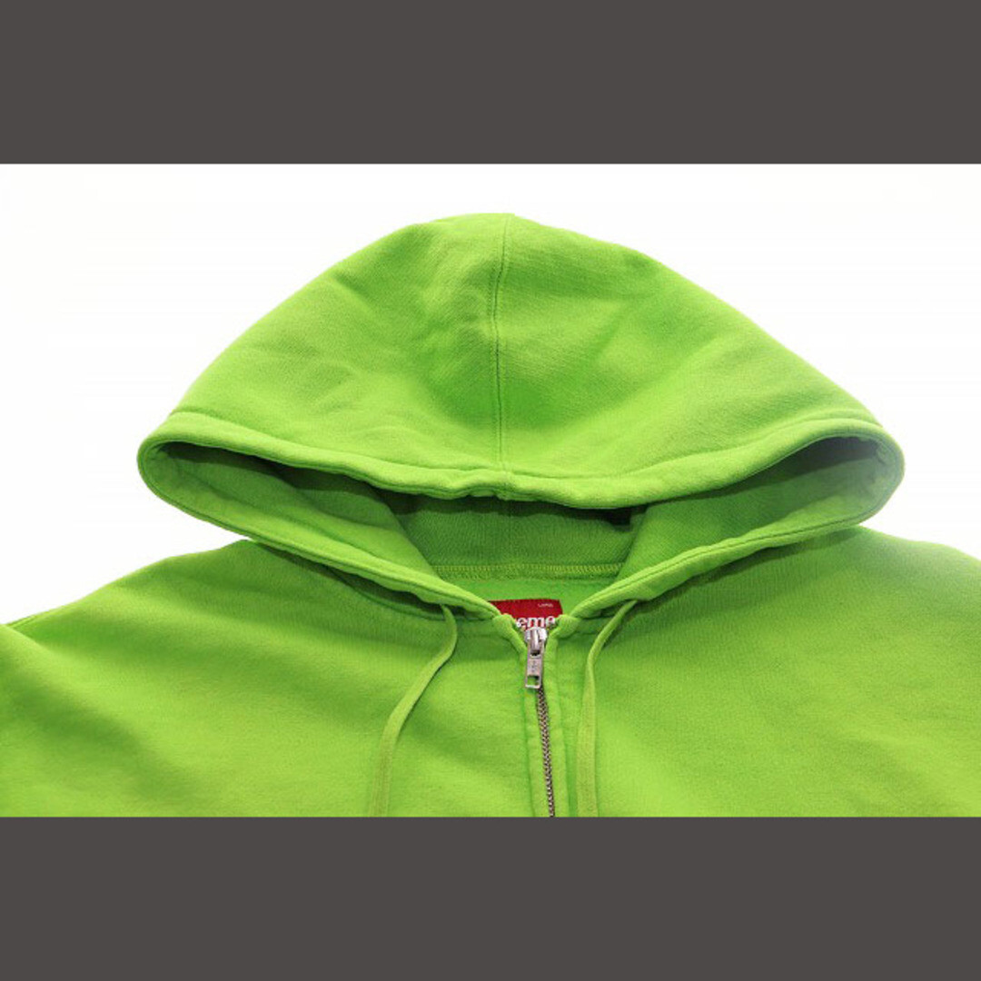 Supreme 24SS OVERDYED SMALL BOX ZIP UP HOODED SWEATED LIME L Supreme 24SS OVERDYED SMALL BOX ZIP UP HOODED SWEATED LIME L