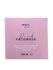 Beauty by BB Pink Facemask Vegan Cruelty Free Non Toxic Kaolin Clay Hydrating