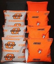 Oklahoma State University Cornhole Bean Bags 8 OSU Cowboys Camo Corn Hole Bags