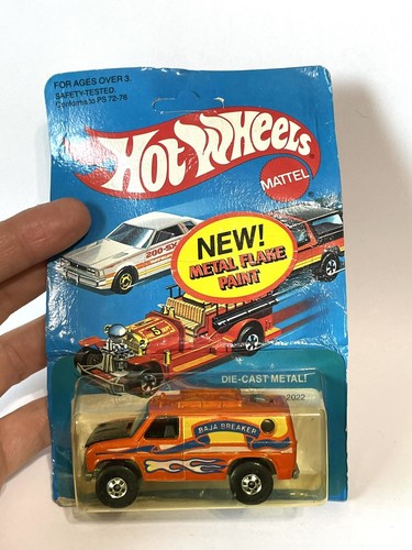 Vintage 1982 Hot Wheels Baja Breaker Van #2022 Card Malaysia Nice!! unpunched