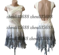 New ice figure skating dress Baton rotating dress custom size