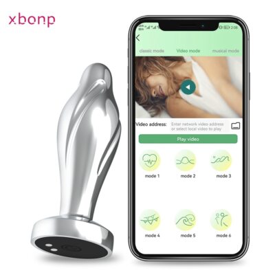 Bluetooth Anal Plug APP controlled