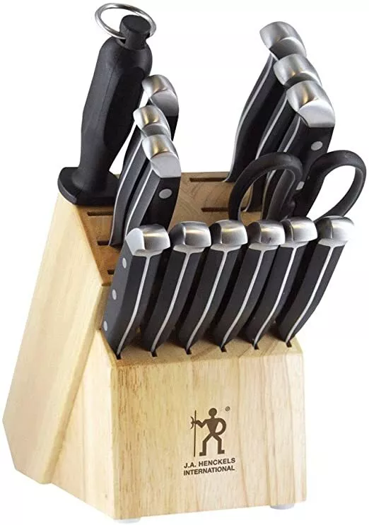 Henckels 1895 Refined 15 Piece Knife Block Set in Natural
