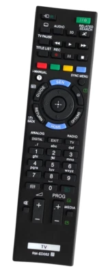 BELIFE Mando a distancia de reemplazo para Sony TV RM-ED052 | RMED052
