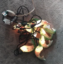 Kurt S. Adler String Set (22275) 10 Light - Green Wire - Trout - Plastic