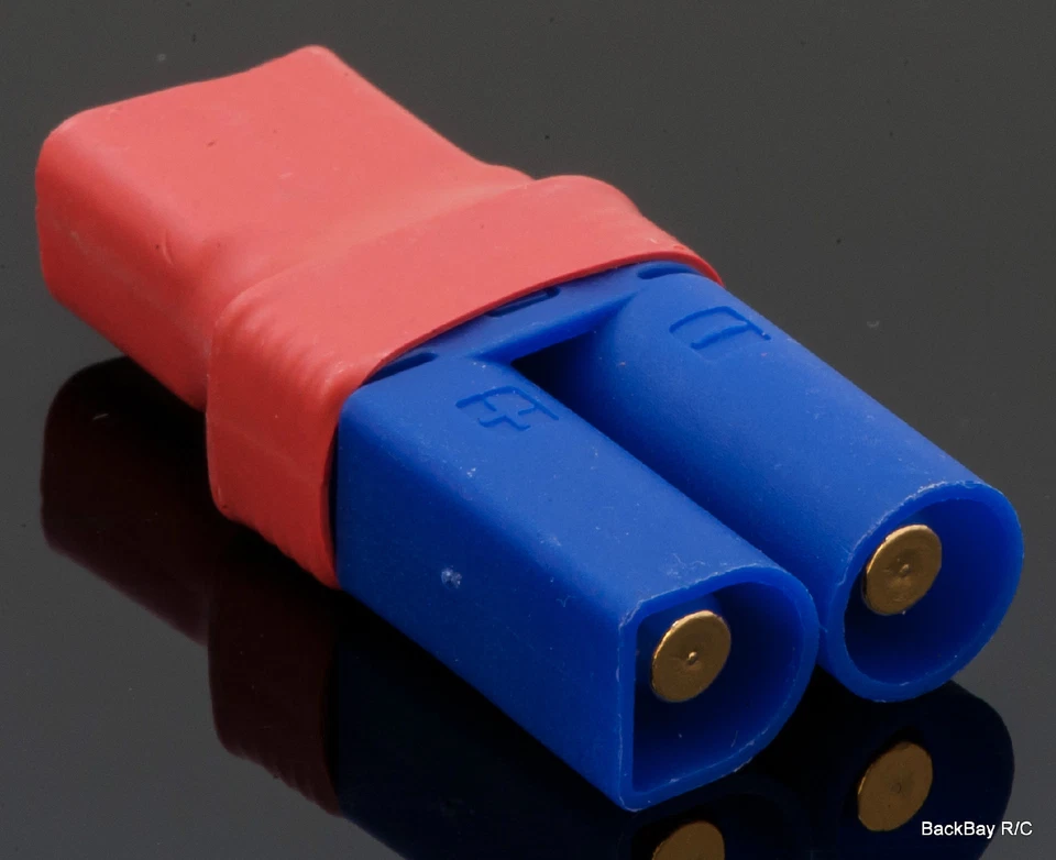 No Wires Connector - EC5 Male to Female T-Plug Adapter (Deans Style) - Image 2 of 2