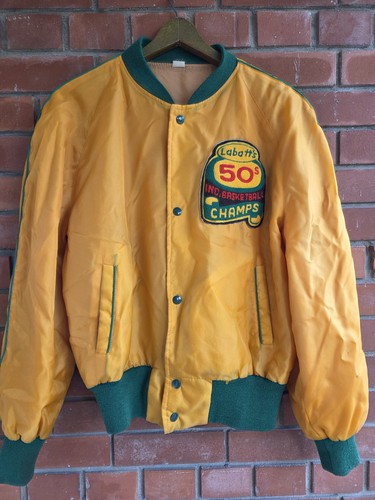 MUSEUM GRADE: Vintage Labatt’s 50 Brewery Employee Championship Jacket - London,