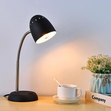 Eye-Caring Table Lamp of Simple Designs Home E26 Led Screw Basic Metal Desk L...