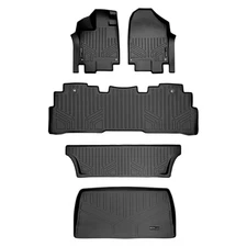 SMARTLINER SA0325/B0325/C0325/E0325 Front/Rear BLACK Floor Liners Honda Odyssey
