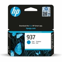 Hp Original Ink Cartridge 937 Cyan