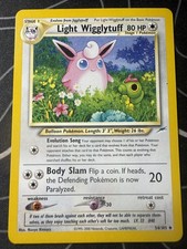 Light Wigglytuff Neo Destiny 54/105  Regular LP on eBay