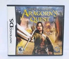 The Lord Of The Rings Aragorn's Quest Nintendo DS CIB Complete Tested & Working