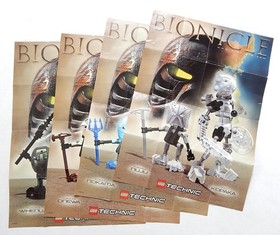 Lot of (15) Lego Manuals Technic 8512 8509 8514 8237 8257 Bionicle 8594 8535