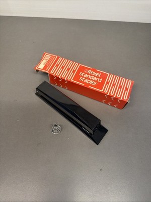 Vintage Rexel Escort 720 Standard Stapler Black Desk Stapler - For Parts B15