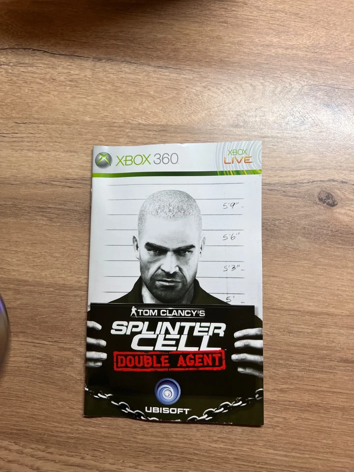 Tom Clancy's Splinter Cell Double Agent - Xbox 360 - bon état - complet - pal, photo 4 sur 5