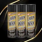 Maxima Racing Oil 74920 Chain Wax Lube 13.5 oz Pack of 3