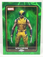 Wolverine 2025 Topps Chrome Marvel Deadpool & Wolverine Green Raywave 89/99 #30