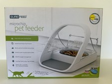 SureFlap MPF001 SureFeed Microchip Pet Feeder - White