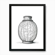 Vases Art Print Framed Wall Art Poster Canvas Print Picture