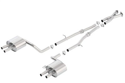 Borla 140736 - S-Type Cat-Back Exhaust System 2018-2021 Kia Stinger GT 3.3L V6 T