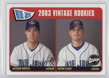 2003 Upper Deck Vintage Vintage Rookies Kevin Cash Jayson Werth #232 0q3