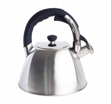 Bollitore Gas Induzione Fischietto Acciaio Satinato 3L