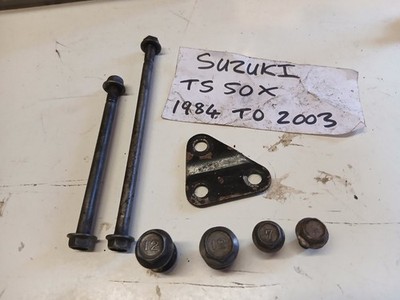 SUZUKI TS50X MOTORLAGER SET ORIGINAL SUZUKI SCHRAUBENSATZ 1984 BIS 2003 OLDTIMER TS