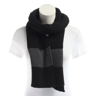 Schal Prada Linea Rossa Schwarz Grau