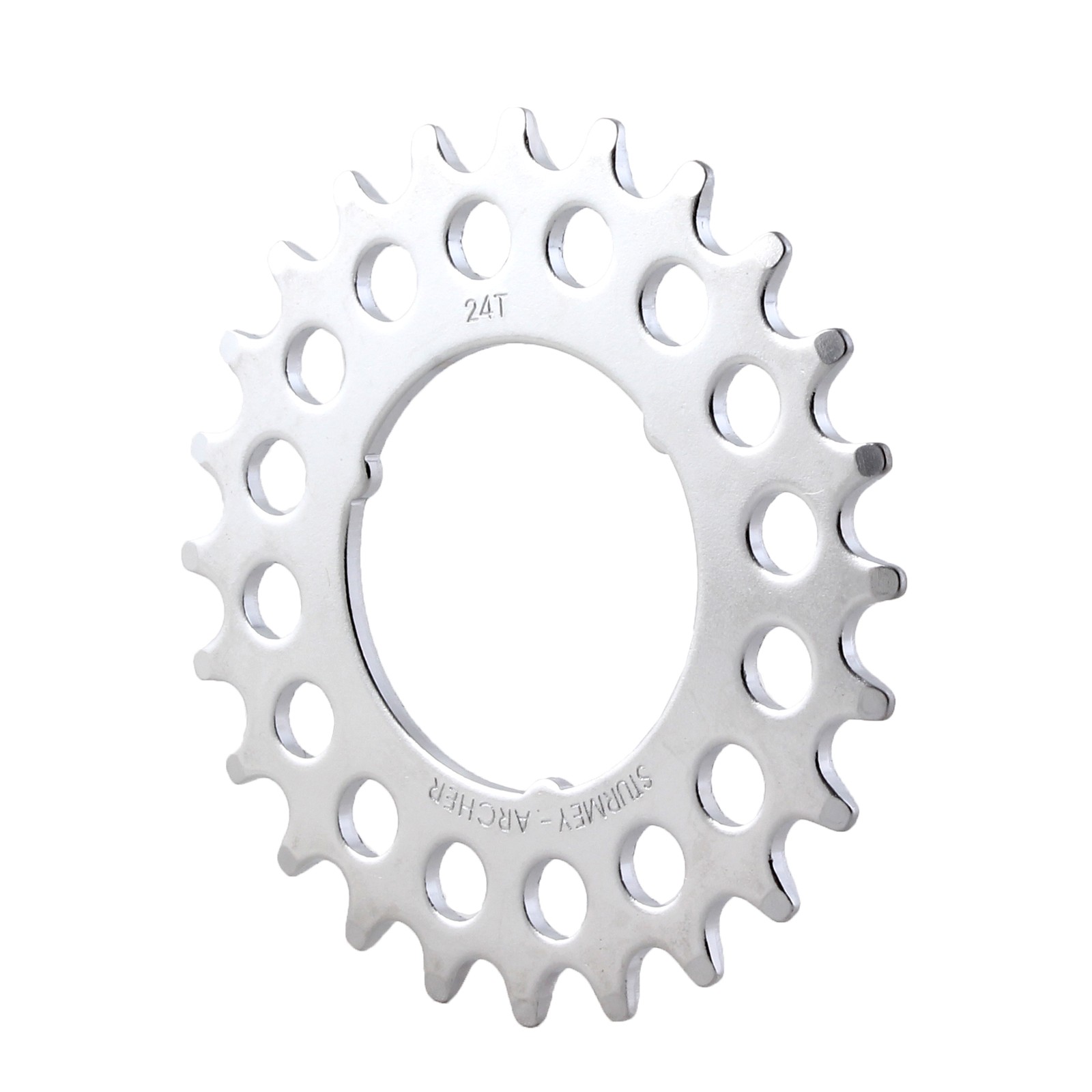 Chrome Steel 5-Speed Flat Cog for Sturmey Archer Internal Gear Hubs 24T 18 3390₽