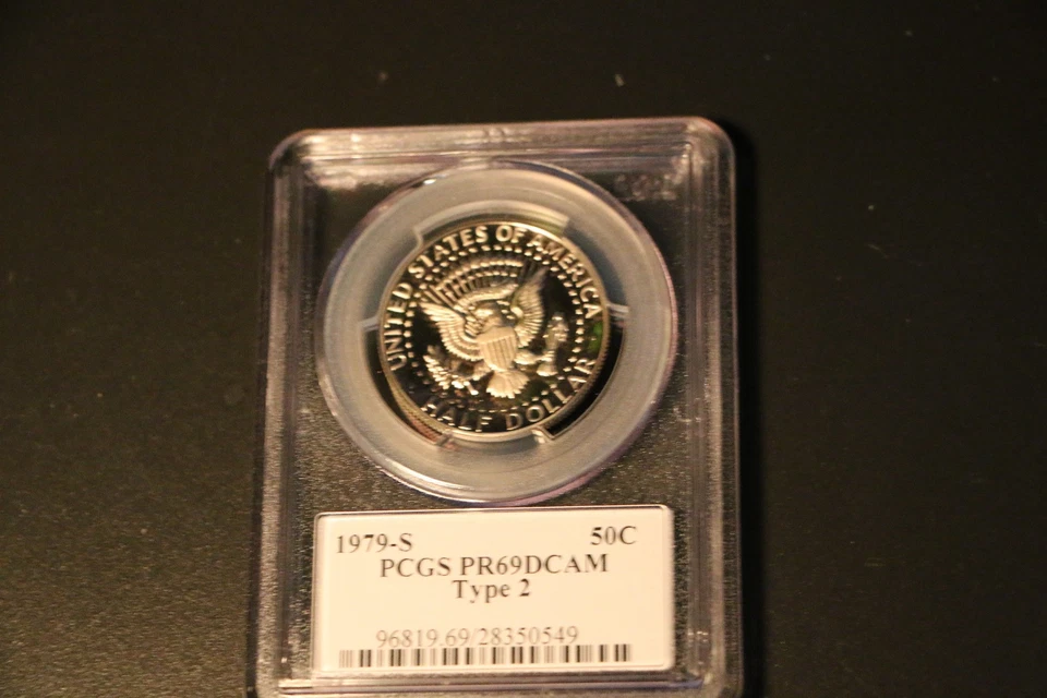 PR69 DCAM 1979-S Type 2 Kennedy Half Dollar PCGS Blue Label - Image 2 of 2