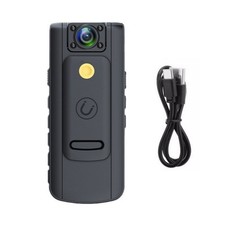 Black HD 1080P Infrared Night Vision Mini Camera ABS Audio Video Recorder