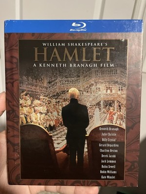 Hamlet 1996 Blu-ray OOP DigiBook Rare Kenneth Branagh Winslet Williams 