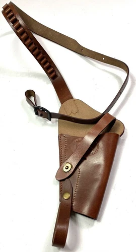 WWII US .38 Pistol M3 Victory Revolver Shoulder Holster with Shell Loops - Picture 1 of 5