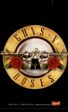 Guns N' Roses 5 of Hearts Single Swap Playing Card Rock Band Collectible