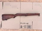 Original WWII M1 Garand Wood Stock Great Condition Italian Stamped — photo 2