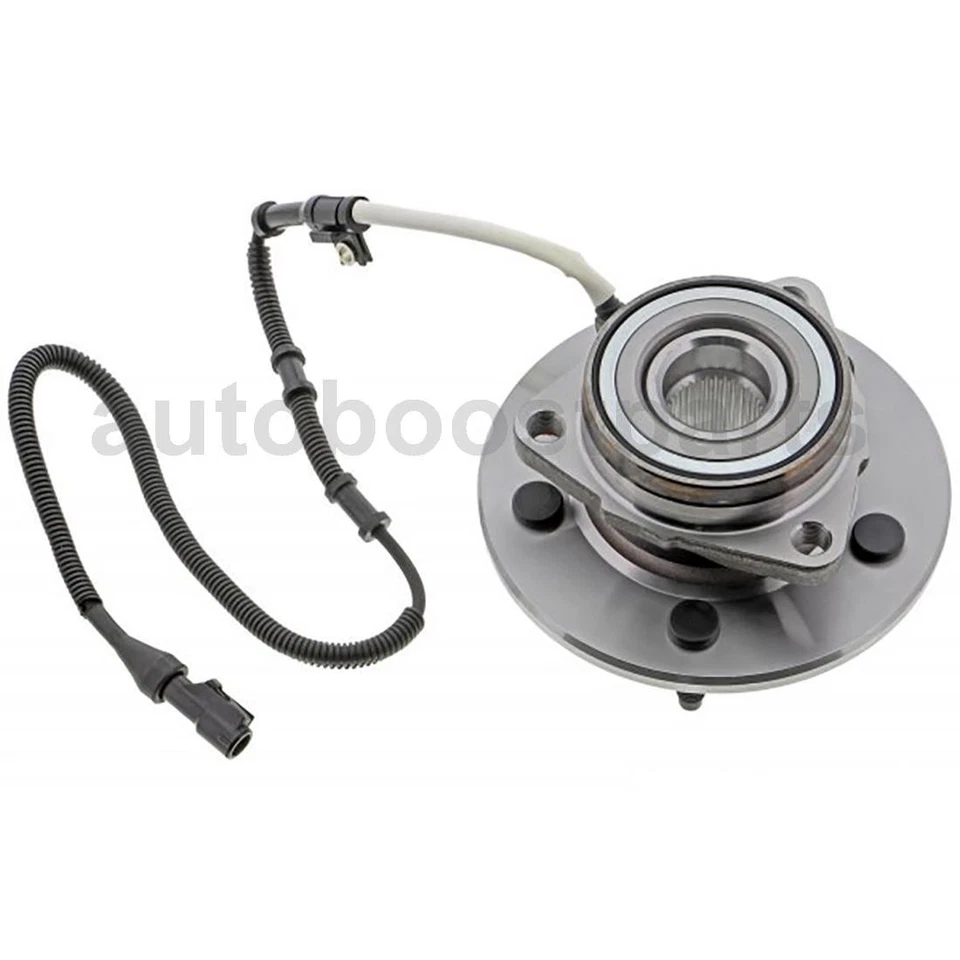 Conjunto de cojinete y buje de rueda delantera para Ford F-150 1997-2000 Foto 2 de 4