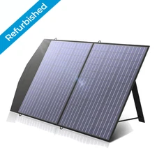 ALLPOWERS 18V 100W Portable Foldable Solar Panel & Kits Solar Output Refurbished