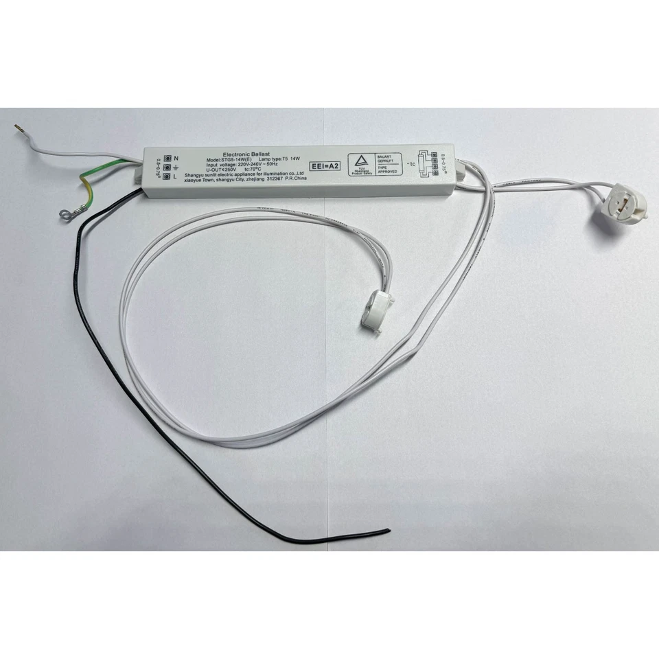 NCC-LICHT Alimentatore EVG Electronic Ballast STG5-14W(E) per T5 14W 220-240V