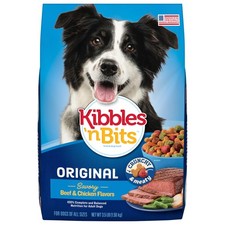Kibbles 'n Bits Original Dry Dog Food, Savory Beef 3.5 Pound Pack of 1