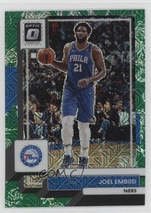 2022-23 Panini Donruss Optic Choice Dragon Prizm Joel Embiid #27