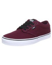 VANS Atwood Men's Canvas Trainers Red/Oxblood, UK Size 11