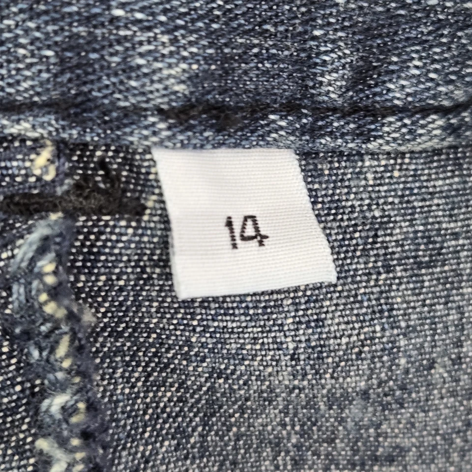 Falda midi de skate The Territory Ahead para mujer L azul denim Foto 4 de 4