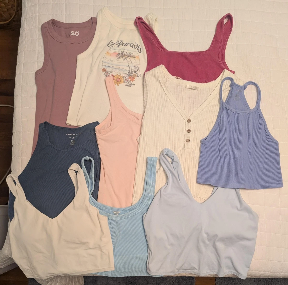 Hollister Casual Solid Tank Tops for Women for sale | eBay