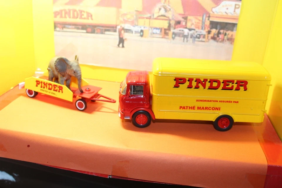 BERLIET GAK CAMION SONORISATION + REMORQUE CIRQUE PINDER PISTE AUX ETOILES ORTF - Photo 4/4